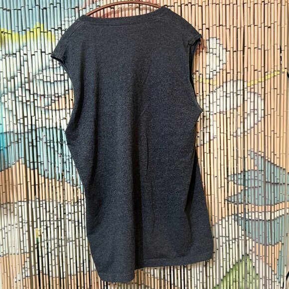 JERZEES Tank Muscle T-Shirt Young Men's (Teen) Small, Grey, Small - Picture 2 of 4